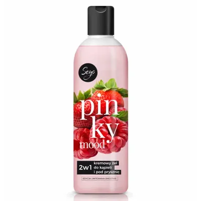 Seyo Smoothie, Kremowy żel pod prysznic i do kąpieli `Pinky mood`