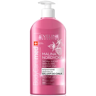 Eveline Cosmetics BodyCareMed +, Malina Nordycka, Intensywnie odżywczy balsam do ciała