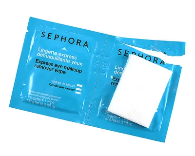 Sephora Lingettes Express Demaquillante Yeux (Chusteczki do ekspresowego demakijażu oczu)