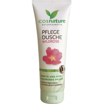 Cosnature Wildrose, Pflege-Dusche (Naturalny odżywczy żel pod prysznic z dziką różą)