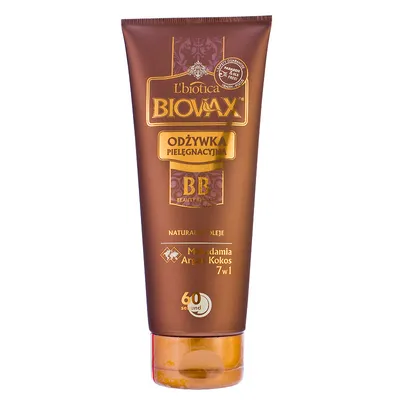 L'biotica Biovax BB Beauty Benefit (Odżywka pielęgnacyjna 60 sekund do włosów suchych i zniszczonych)