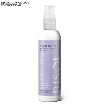Bisou Bio-professional, Magnesium Oil  Anti-Hair Fall Spray (Olej magnezowy przeciw wypadaniu włosów)