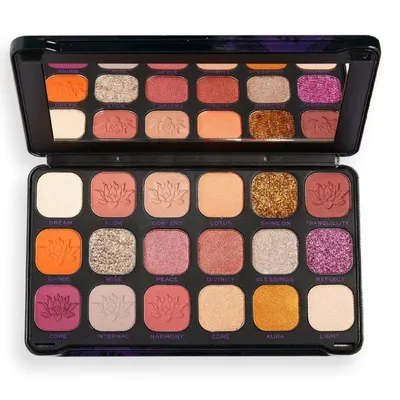 Revolution Beauty (Makeup Revolution) Forever Flawless, Spirituality Namaste With Cannabis Sativa Eyeshadow Palette (Paleta cieni do powiek)