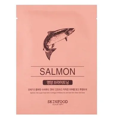 SkinFood Beauty in a Food, Salmon Mask Sheet (Maska w płachcie z ekstraktem z ikry łososia)