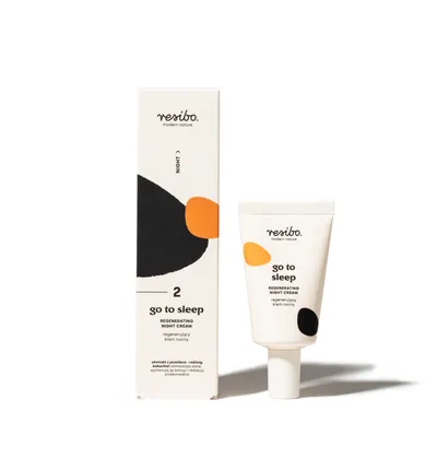 Resibo Go to Sleep, Regenerating Night Cream (Regenerujący krem nocny)