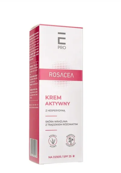 Enilome Healthy Beauty Pro, Rosacea, Krem aktywny z hesperydyną na dzień SPF 25