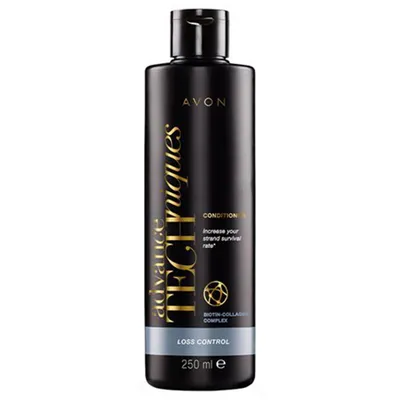 Avon Advance Techniques, Loss Control Biotin-Collagen Complex Conditioner (Odżywka wzmacniająca włosy "Odporność na wypadanie")