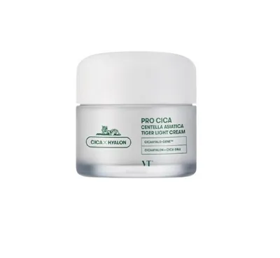 VT Cosmetics Pro Cica Centella Asiatica Tiger Light Cream (Lekki łagodzący krem nawilżający)