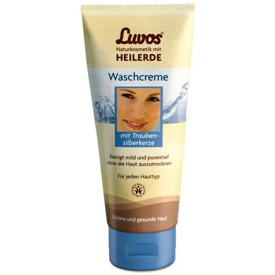 Luvos Heilerde Waschcreme mit Traubensilberkerze (Krem oczyszczający skórę z glinką mineralną)