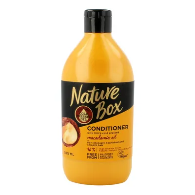Nature Box Odżywka do włosów odżywczo-wygładzająca z olejem makadamia