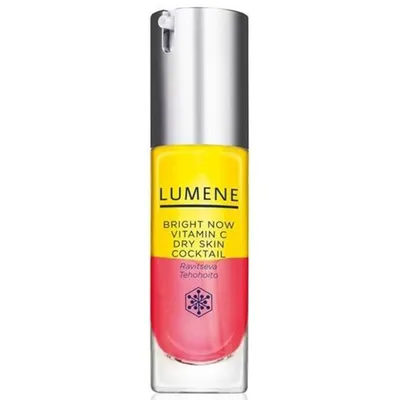 Lumene Bright Now, Vitamin C Dry Skin Cocktail (Koktaj witaminowy)