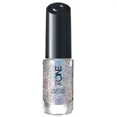 Oriflame The ONE, Glitter Top Coat (Lakier nawierzchniowy)