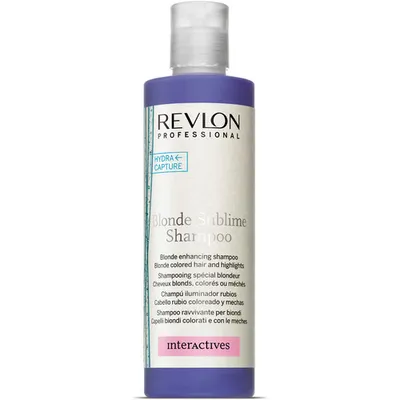 Revlon Interactives Blonde Sublime, Shampoo (Szampon do włosów blond i siwych)