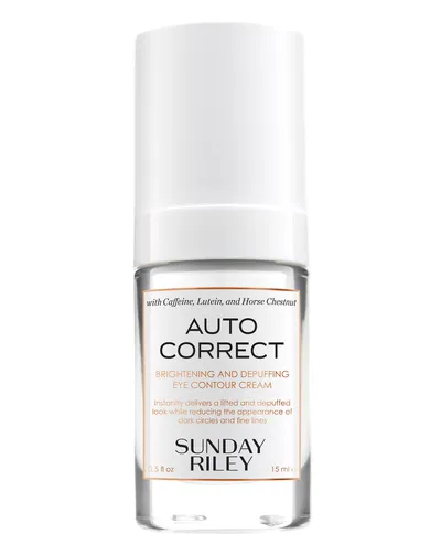 Sunday Riley Auto Correct, Brightening and Depuffing Eye Contour Cream (Kuracja rozświetlająca oraz redukująca opuchnięcia)