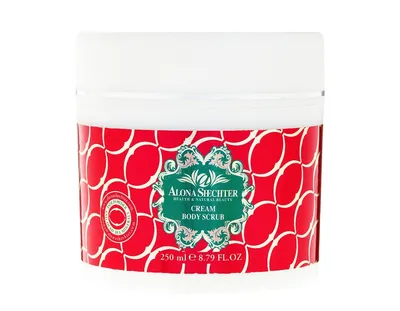 Alona Shechter Cream Body Scrub (Krem-peeling do ciała z naturalnymi składnikami i minerałami z Morza Martwego)