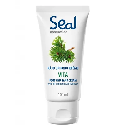 Seal Cosmetics Hand and Foot Cream with Fir Coniferous Extractives (Odżywczy krem do rąk i stóp `Jodła iglasta`)