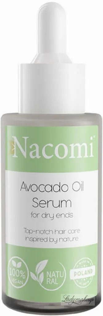 Nacomi Avocado Oil Serum For Dry Ends (Serum na końcówki włosów z olejem avocado (nowa wersja))