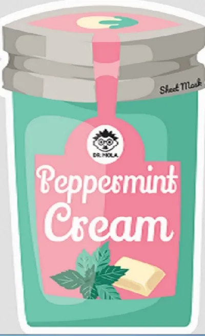 Dr. Mola Peppermint Cream Sheet Mask (Kremowa maseczka w płachcie `Mięta`)