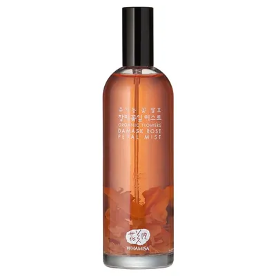 Whamisa Organic Flowers, Damask Rose Petal Mist (Mgiełka do twarzy)