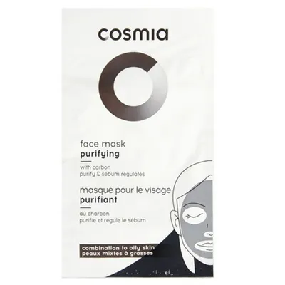Cosmia Face Mask Purifying with Carbon (Maseczka do twarzy matująca z węglem)