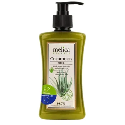 Melica Shine Conditioner (Odżywka nabłyszczająca z proteinami pszennymi i ekstraktem z aloesu)