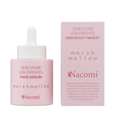 Nacomi Zero Pores & Blemishes, Marshmallow Face Serum (Serum do twarzy z trądzikiem)
