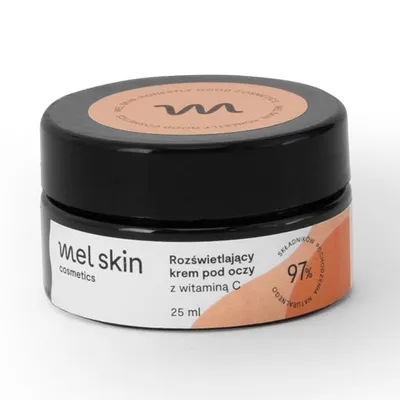 Mel Skin Cosmetics Rozświetlający krem pod oczy z witaminą C