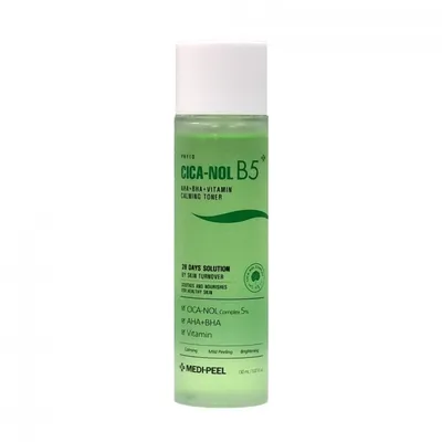 Medi Peel Phyto Cica-Nol, B5 AHA BHA Vitamin Calming Toner (Kwasowy toner do twarzy z witaminami)
