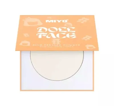 MIYO Doll Face, Blur Pressed Powder (Transparentny utrwalający puder do twarzy)