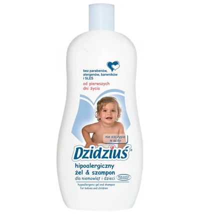 Dzidziuś Hipoalergiczny żel i szampon