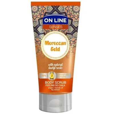 On Line Senses, Moroccan Gold, Body Scrub (Peeling do ciała)