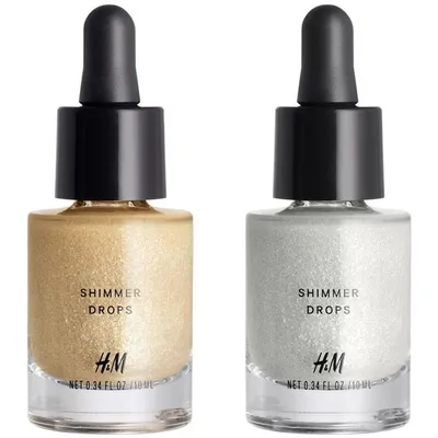 H&M Shimmer Drops (Brokat/rozświetlacz w płynie)
