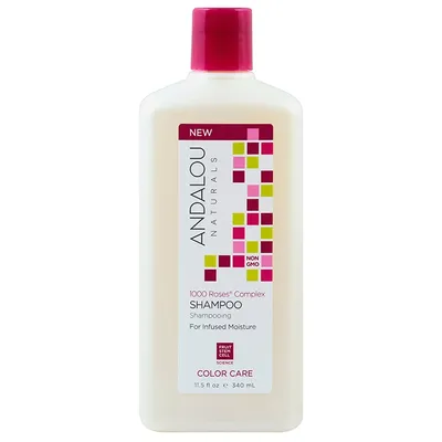 Andalou Naturals 1000 Roses Complex, Colour Care Shampoo (Szampon do włosów farbowanych)