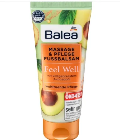 Balea Feel Well, Foot Balm (Feel Well, Balsam do pielęgnacji i masażu stóp)
