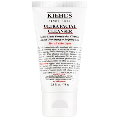 Kiehl's Ultra Facial Cleanser (Preparat do demakijażu i oczyszczania twarzy do każdego rodzaju cery)