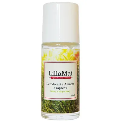 Lilla Mai Naturalny dezodorant z ałunem o zapachu trawy cytrynowej