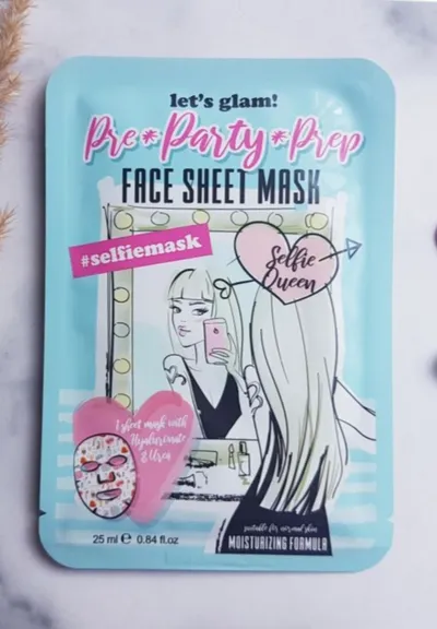 Maxbrands Pre Party Prep Face Sheet Mask #Selfiemask (Maska w płachcie ')