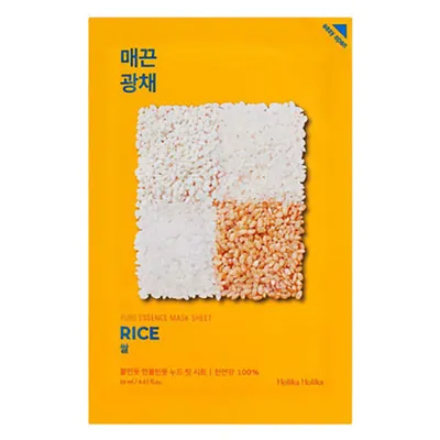 Holika Holika Pure Essence, Rice, Mask Sheet (Maseczka ryżowa)