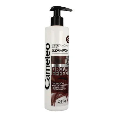 Delia Cameleo, Brown Effect, Szampon do włosów w odcieniach brązu naturalnych i farbowanych