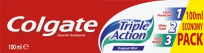Colgate Triple Action, Pasta do zębów