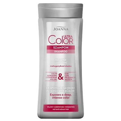 Joanna Ultra Color System, Szampon do włosów rudych, czerwonych i kasztanowych