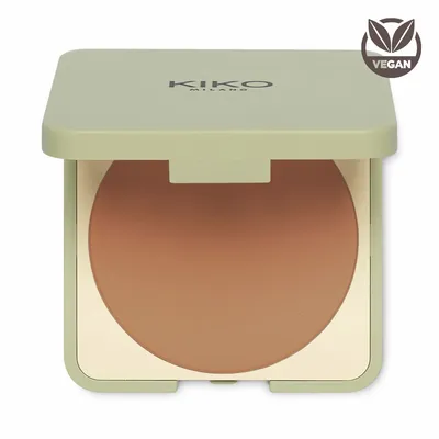 Kiko Milano Green Me Bronzer kompaktowy (Puder brązujący o matowym wykończeniu)