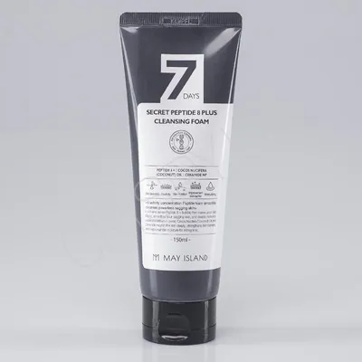 May Island 7 Days Secret, Peptide 8 Plus Cleansing Foam (Pianka do mycia twarzy)