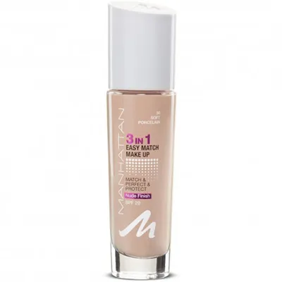 Manhattan Easy Match Make Up, 3 in 1 (nowa wersja) (Podkład do twarzy)