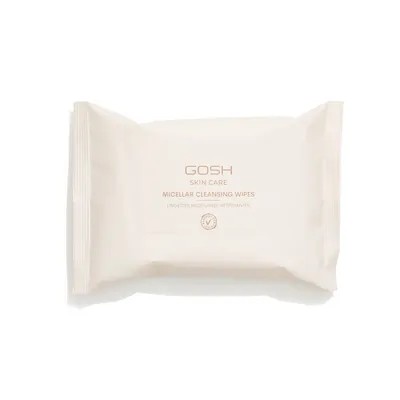 Gosh Skin Care, Micellar Cleansing Wipes (Micelarne chusteczki do demakijażu)
