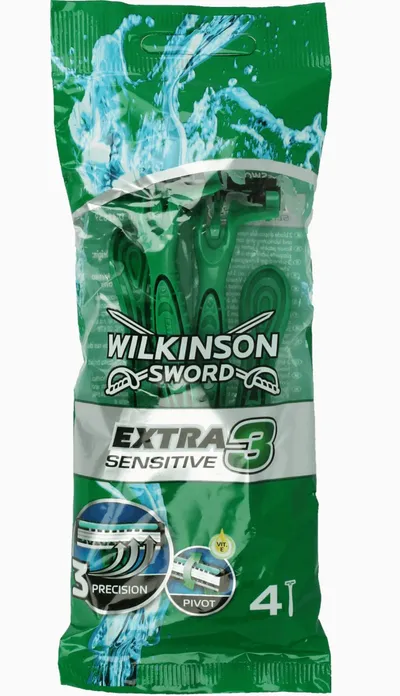 Wilkinson Extra Sensitive 3, Jednorazowa maszynka do golenia