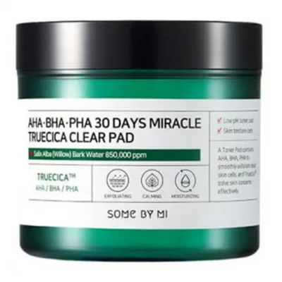 Some by MI BHA PHA 30 Days Miracle Truecica Peel Pads (Złuszczające płatki z kwasami)