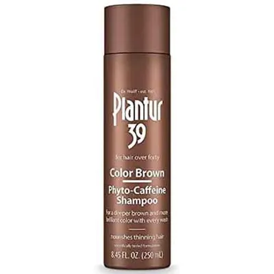 Plantur 39 Color Brown Phyto Caffeine Shampoo (Szampon z fito-kofeiną do brązowych włosów)