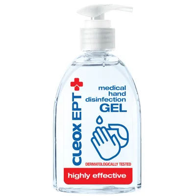 Cleoxept Medical Hand Desinfection Gel High Effect (Żel do dezynfekcji rąk o działaniu bakteriobójczym i wirusobójczym)