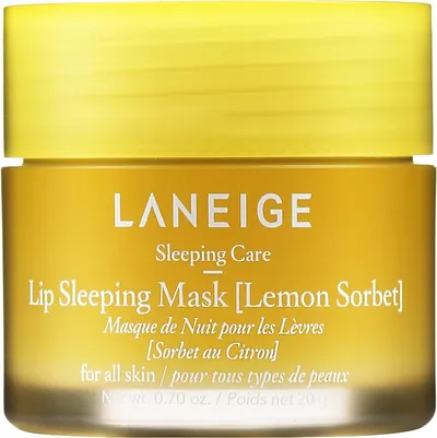 Laneige Sleeping Mask Lip Lemon Sorbet (Intensywnie regenerująca nocna maseczka do ust)
